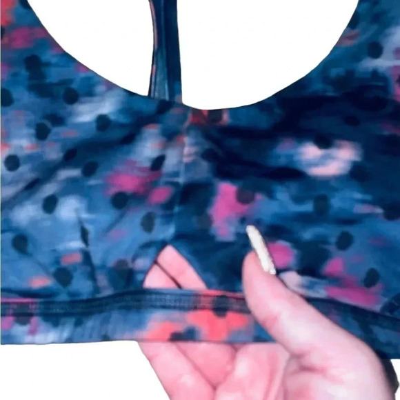 LULULEMON INTRINSIC SPORTS BRA IN WINDY BLOOM REGAL PLUM SIZE 6 - Picture 9 of 10